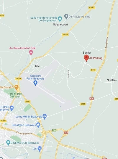 google map jt parking